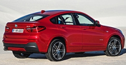 BMW X4 2018 rear view